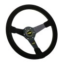 Luisi Mirage Sportlenkrad Wildleder schwarz geschüsselt & TÜV Prüfbericht